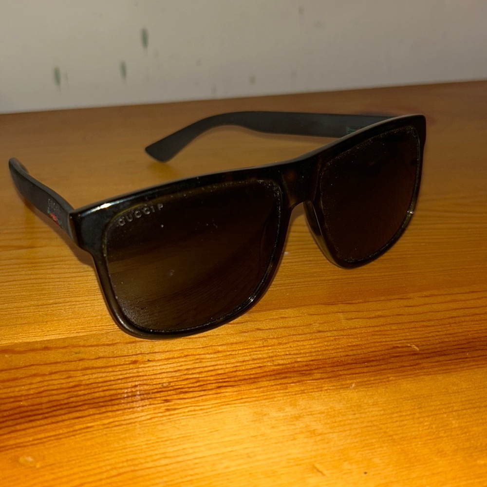 Gucci Square Acetate Sunglasses